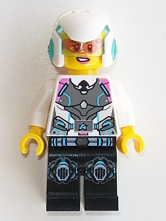 LEGO Minifigure-Agent Caila Phoenix - Helmet-Ultra Agents-UAGT037-Creative Brick Builders